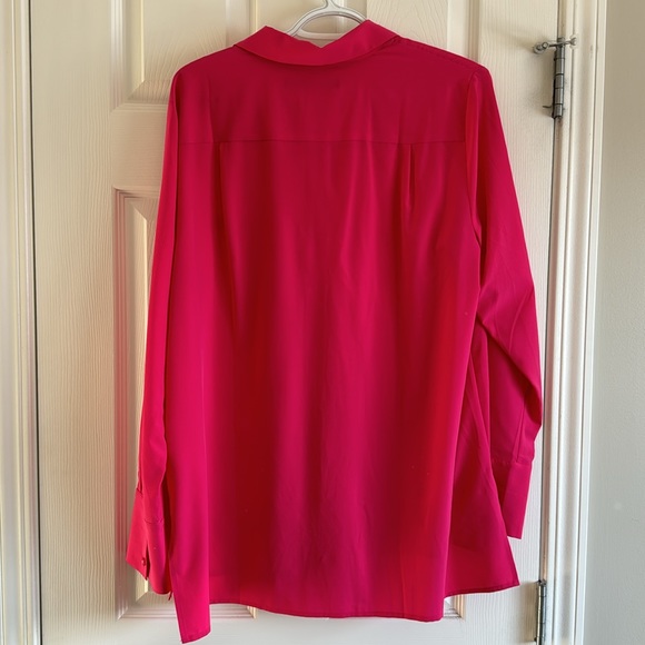 BNWOT - Fushia Blouse - Size XL - Picture 3 of 4